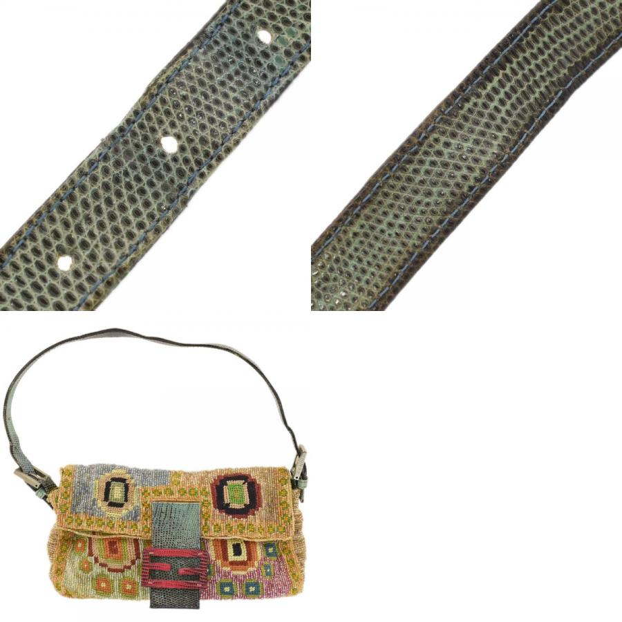 FENDI（フェンディ） ハンドバッグ マンマバケット ビーズ ショルダー