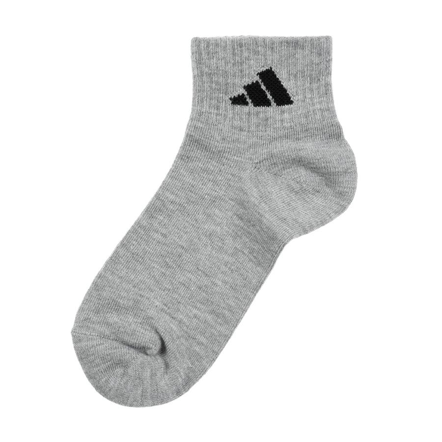 adidas（アディダス） 福助 3足組 靴下 DEO 無地 ワンポイントロゴ