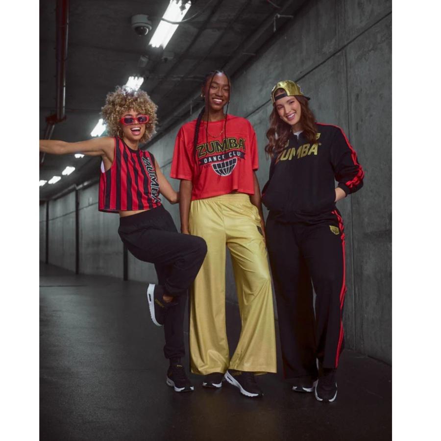 ズンバ（ZUMBA） ZUMBA Victory メッシュ クロップ丈 ボクシー Tシャツ