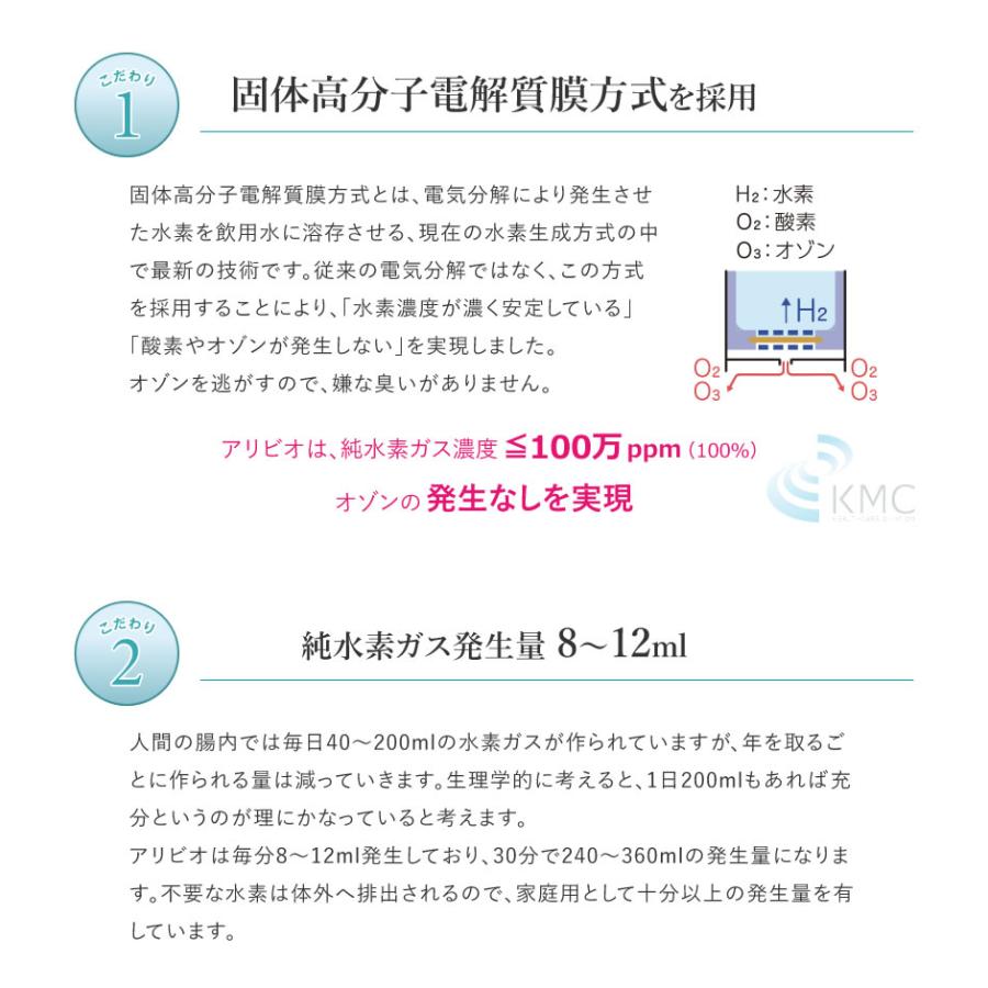 小型純水素ガス吸入器 alivioH アリビオ【水素吸入】【純水素】 : 神戸
