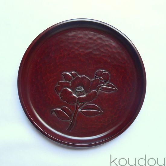 鎌倉彫 丸盆 七寸 椿 : 鎌倉彫廣堂 - 通販 - Yahoo!ショッピング