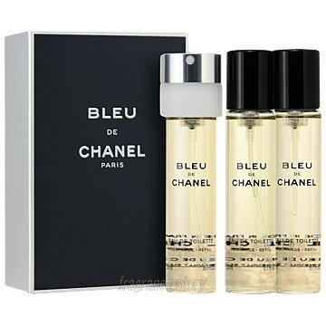 CHANEL（シャネル） 並行輸入品 ブルー ドゥ トラベル スプレイ 20ml×3