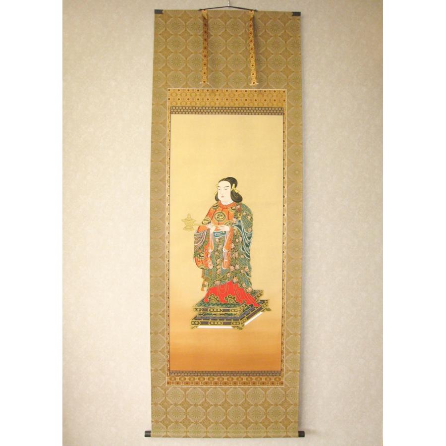 掛け軸 掛軸 聖徳太子 加藤鳳文 (真作・新品) : 掛け軸の専門店 香遊