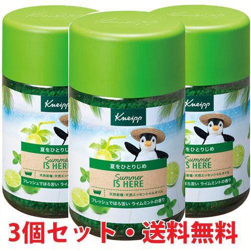 KNEIPP（クナイプ） 【限定品】クナイプ バスソルト ライムミントの