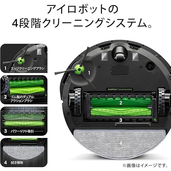 ルンバ コンボ j5 アイロボット(iRobot) 水拭き マッピング 薄型&静音