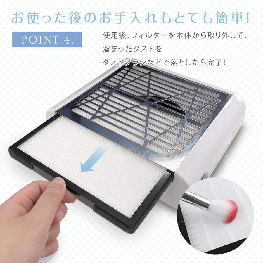 Petitor ポイント二倍！集塵機 集じん機 ネイル【静音 ネイルダスト