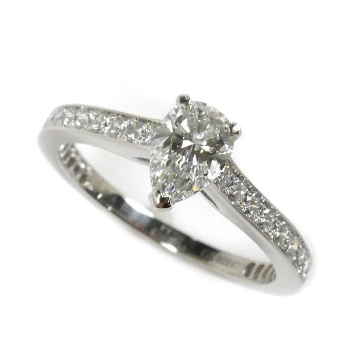 グラフ GRAFF Pt950プラチナ フレーム ペアシェイプ ダイヤモンド