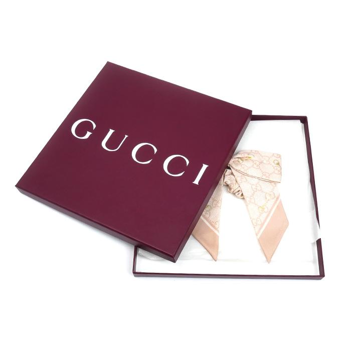 GUCCI（グッチ） シルク シュシュ リボン ヘアアクセサリー 770292