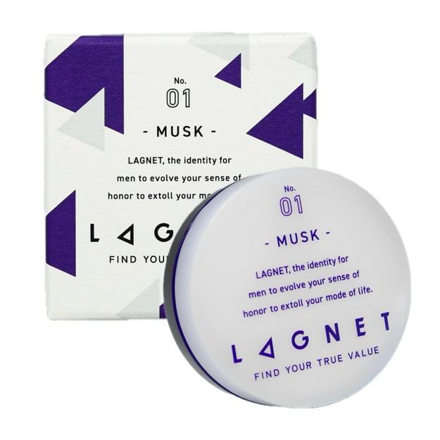ラグネット 香水 ソリッドパフューム LAGNET No.01 ムスク 練 : これが