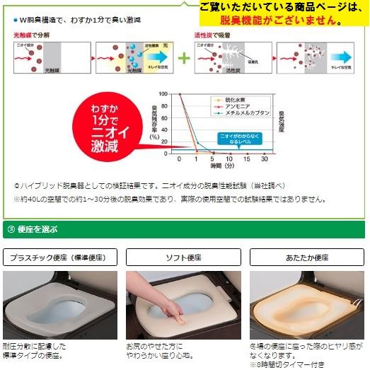 Panasonic（パナソニック） 家具調トイレ 座楽 ひじ掛け昇降 PN-L23707