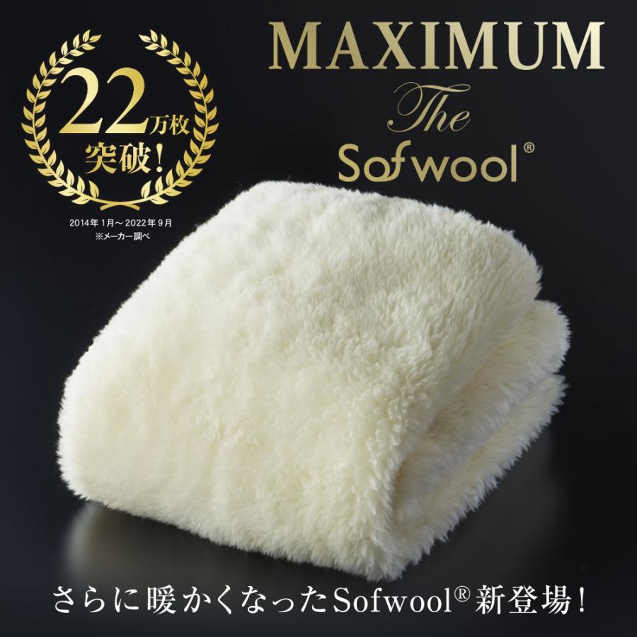 ディーブレス 毛布 MAXIMUM The Sofwool 敷き毛布 シングル
