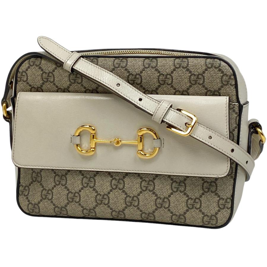 GUCCI（グッチ） GG柄 ホースビット 斜め掛け ショルダーバッグ