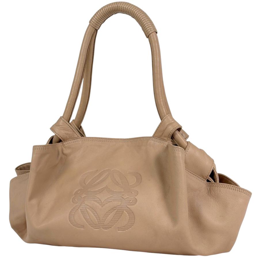 LOEWE（ロエベ） ナッパアイレ アナグラム ハンドバッグ レザー
