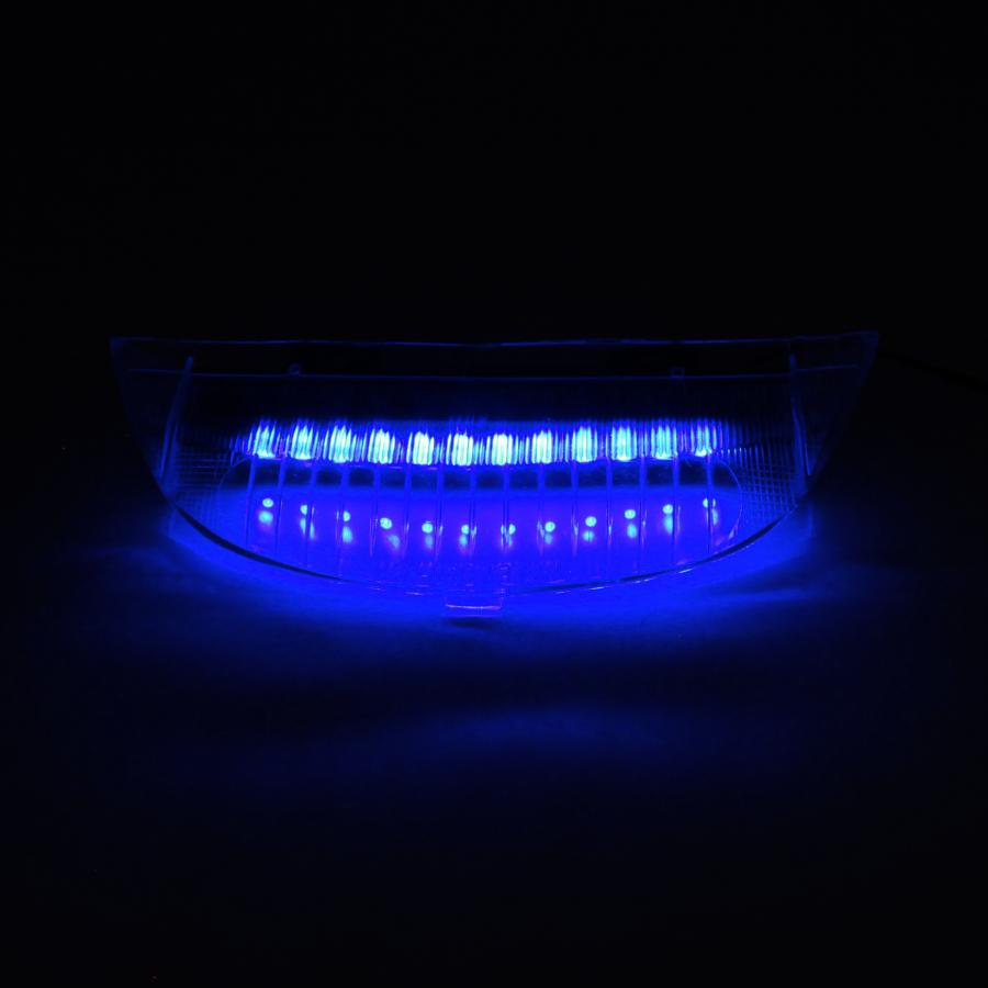 ライブディオZX AF34 AF35 リアスポイラー用ブルーLEDテールランプ