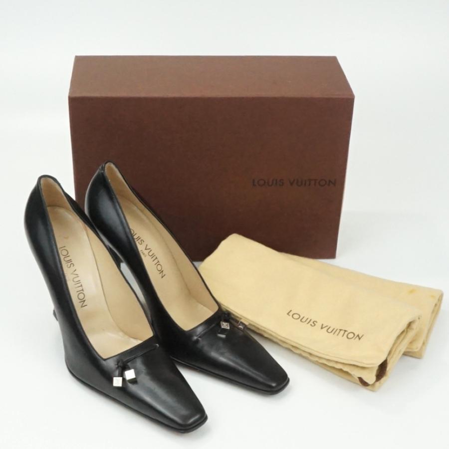 LOUIS VUITTON（ルイ・ヴィトン） ヒールパンプス ブラック 黒 サイズ