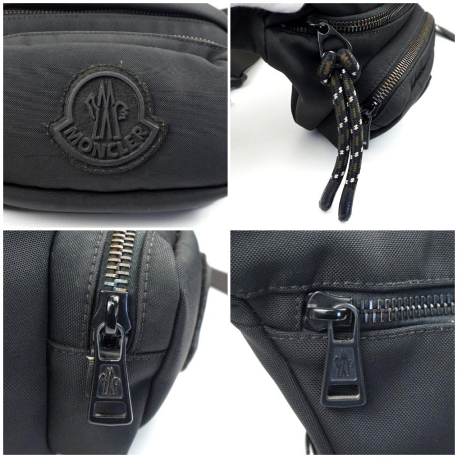 MONCLER（モンクレール） DURANCE ベルトバッグ ボディバッグ ブラック