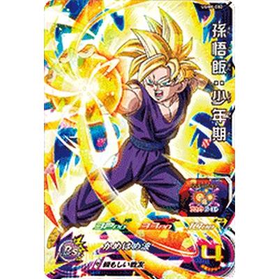 スーパードラゴンボールヒーローズ UGM6-002 SR 孫悟飯：少年期
