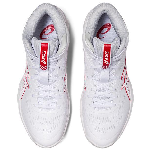 ASICS（アシックス） ゲルフープ V15 ホワイト×クラシックレッド