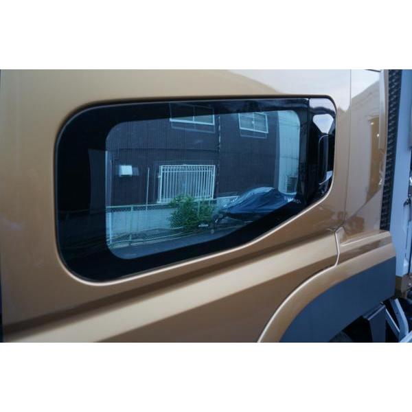 いすゞ07フォワード用 安全窓鏡面板 非透明 : トラックショップケンズ
