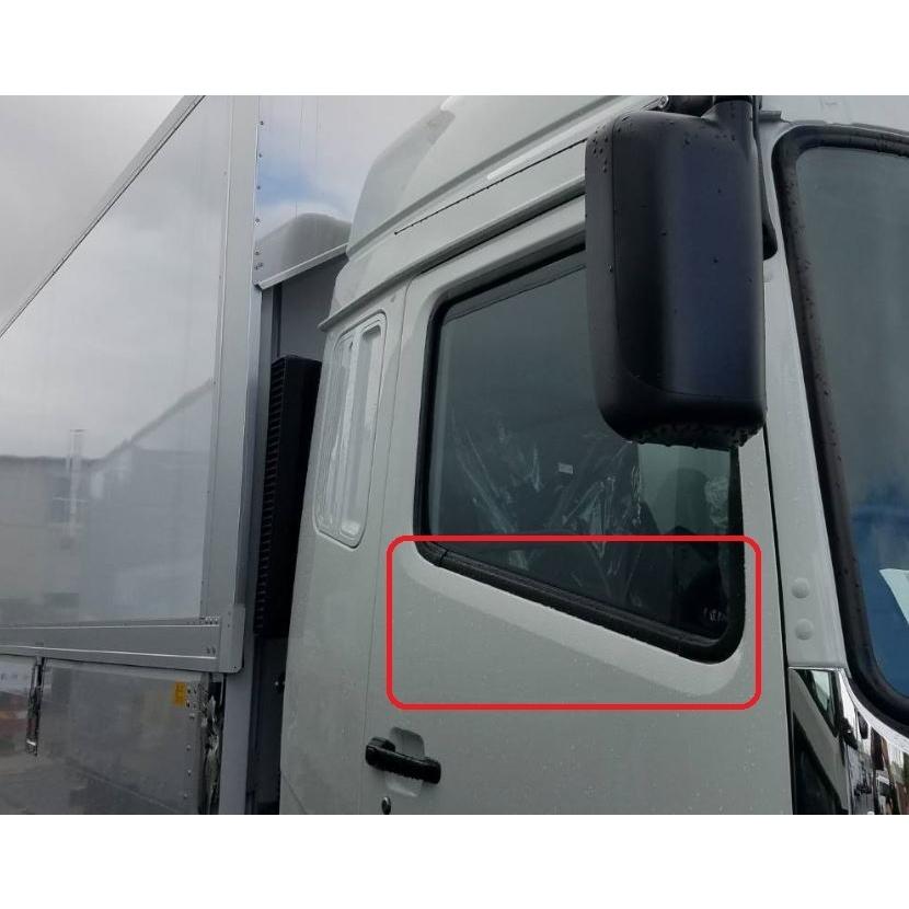 三菱ふそう 17スーパーグレート用 ドアアッパーモール AS製 : トラック