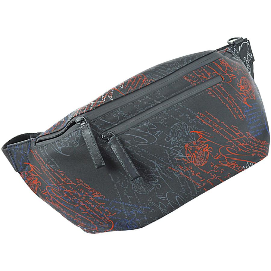 たくまベルルッティ カリグラフィ ボディバッグ シルバー金具 たくま