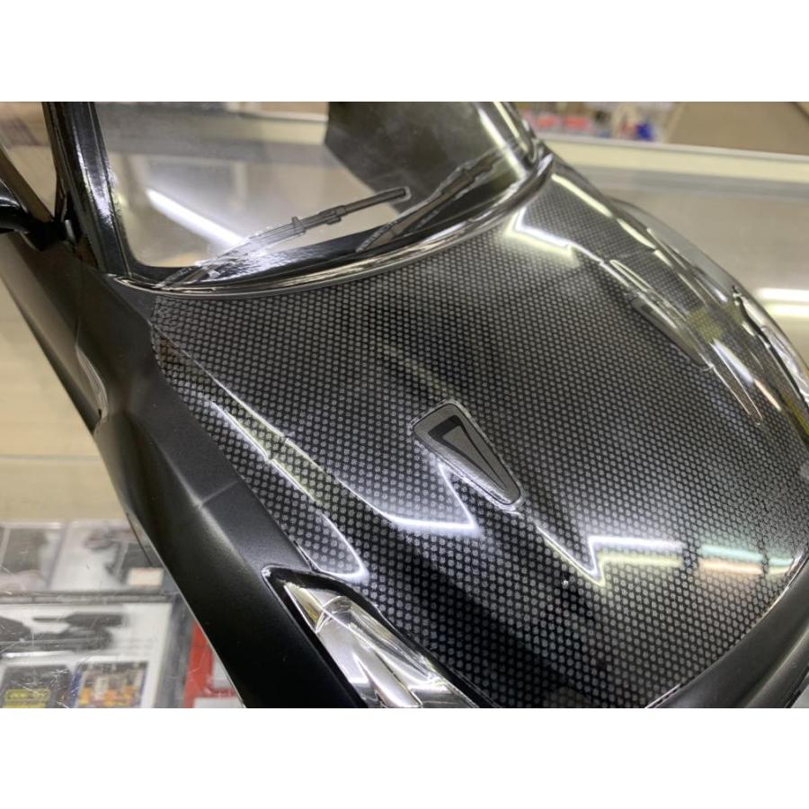 当店オリジナル塗装済みボディ タミヤ 1/10 NISSAN GT-R(R35) カーボン