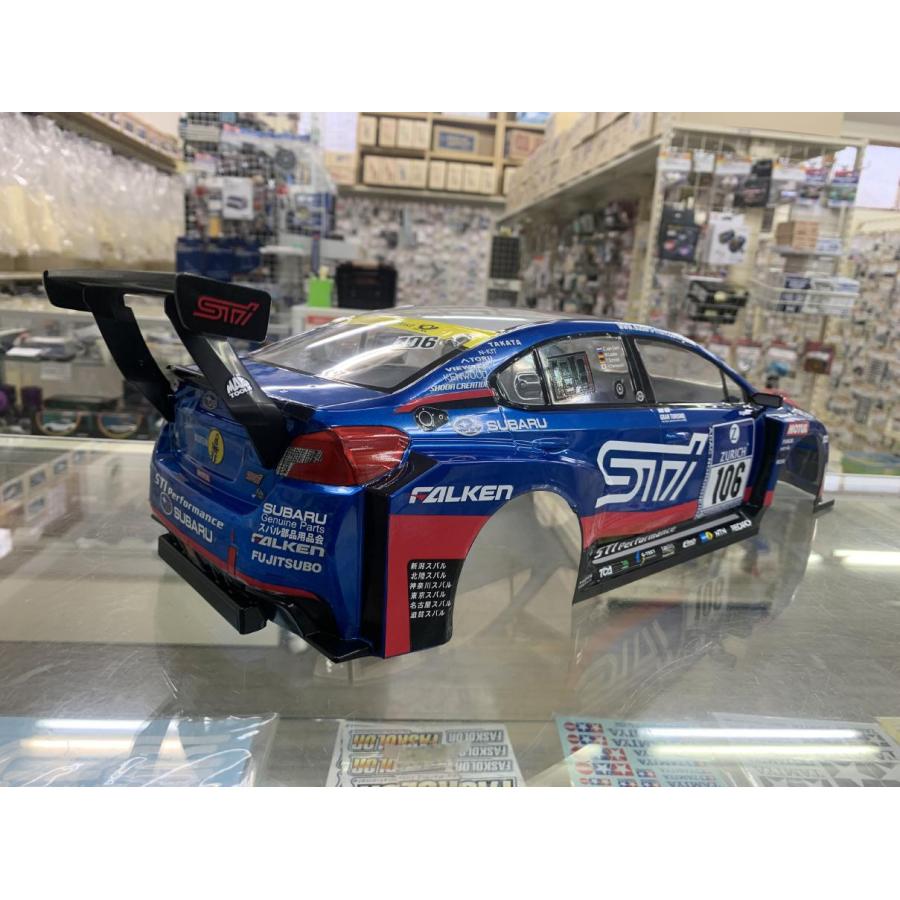 当店オリジナル塗装済みボディ タミヤ 1/10 SUBARU WRX STI NBR