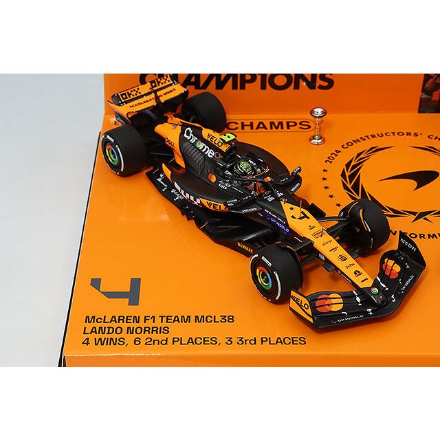 ミニチャンプス 1/43 マクラーレン F1チーム MCL38 ノリス/ピアストリ