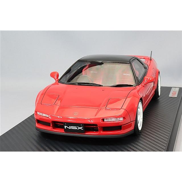 イグニッションモデル 1/18 ホンダ NSX (NA1) レッド/純正16インチ