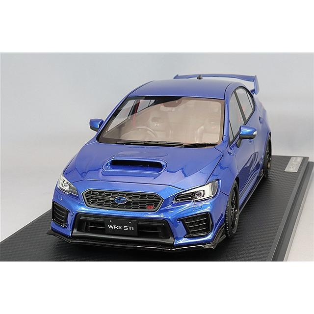 イグニッションモデル 1/18 スバル WRX (CBA-VAB) STI ブルー