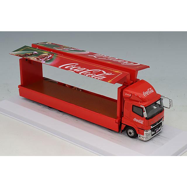 Tarmac 1/64 三菱 FUSO スーパーグレート コカ・コーラ サンタ