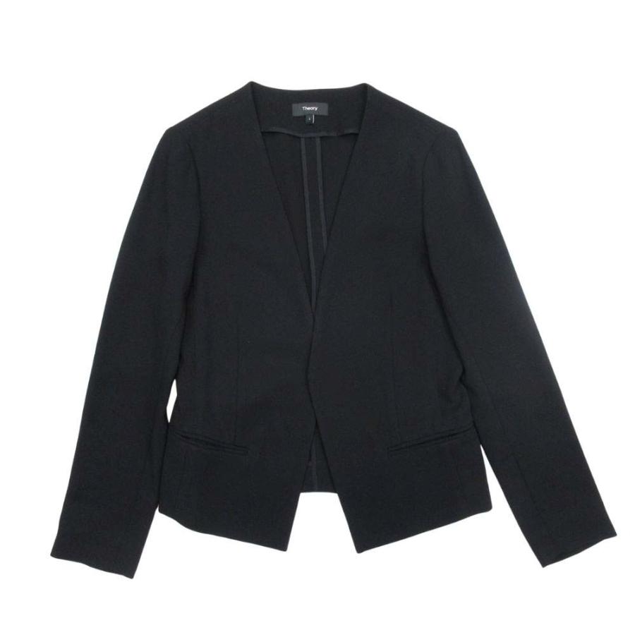 theory（セオリー） 良品 ノーカラー ジャケット ジョガーパンツ