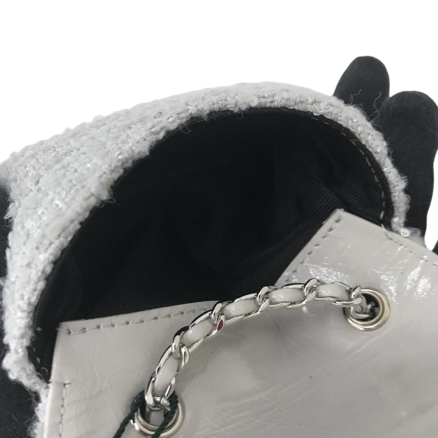 ザ バーネット The Barnnet Mint Tweed Chain Belt Mini Bag