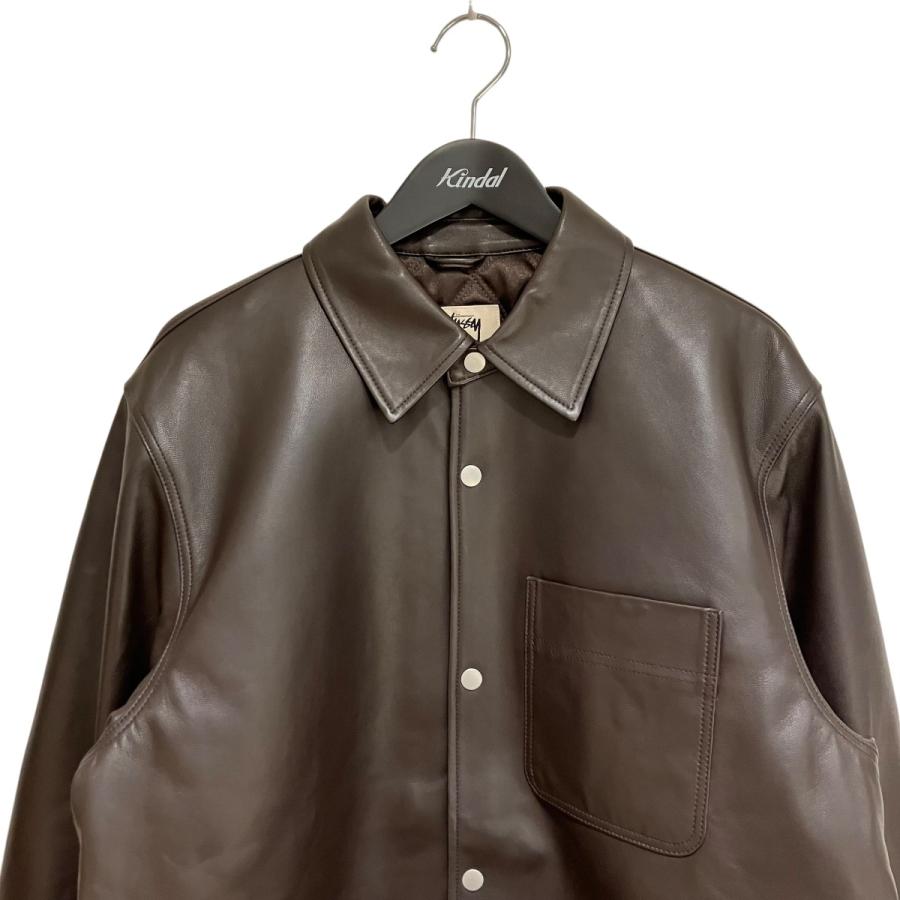 STUSSY（ステューシー） 【値下げ】stussy 24SS Boxy Leather