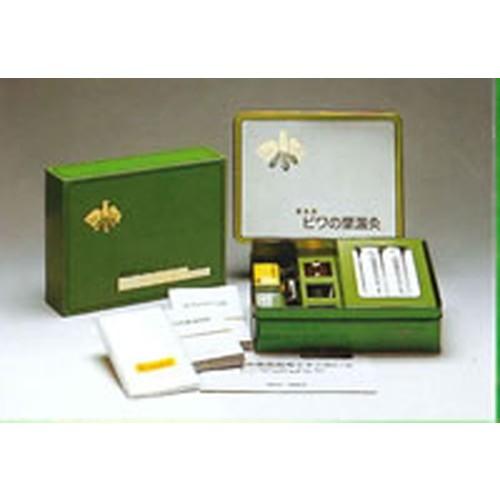 ビワの葉温灸 太棒もぐさ温灸セット（太棒もぐさ8本、温灸布2枚、温灸