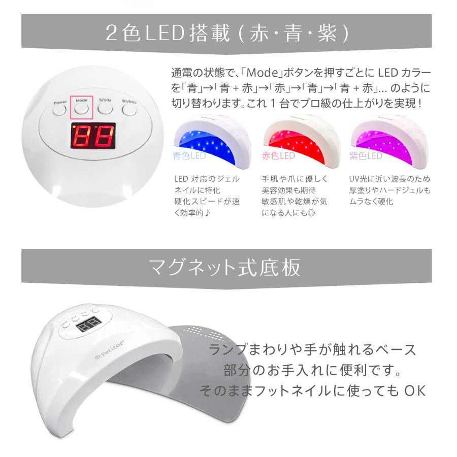 Petitor ジェルネイルキット ネイルセット セルフネイル【スターター