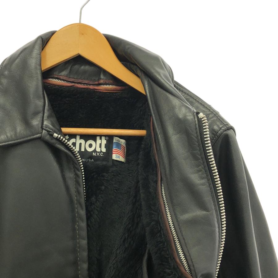 Schott N.Y.C（ショット） SCHOTT / ショット | ボアライナー付 レザー