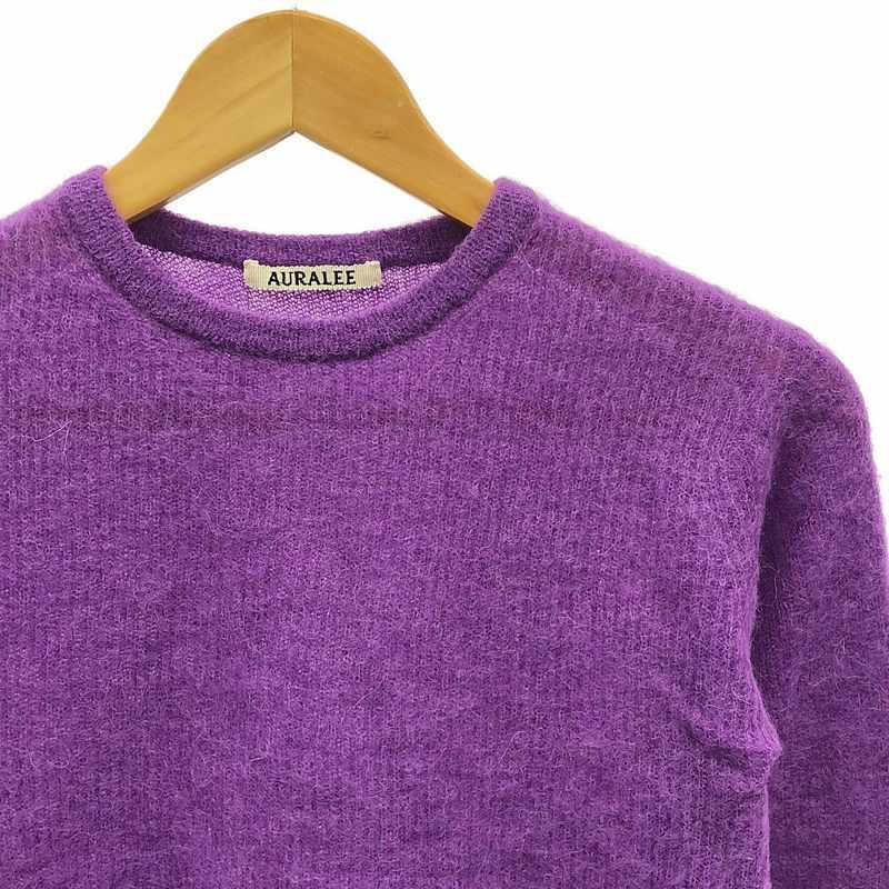 AURALEE（オーラリー） | 2024AW | BABY SURI ALPACA SHEER KNIT P/O
