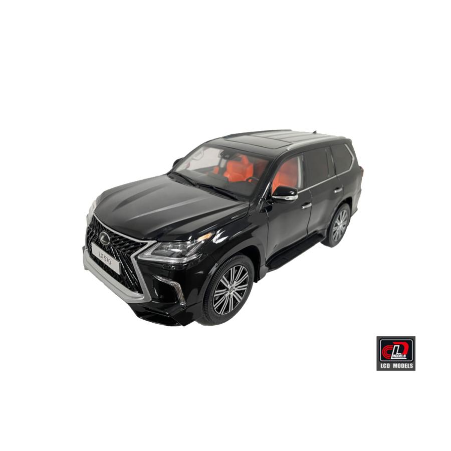 ミニカー 1/18 LEXUS LX570 レクサス 2022 黒 超精密モデル 予約商品