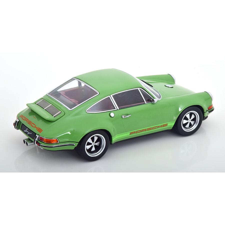 ミニカー KKSCALE 1/18 シンガー・ポルシェ 911 緑色 KKS 予約商品