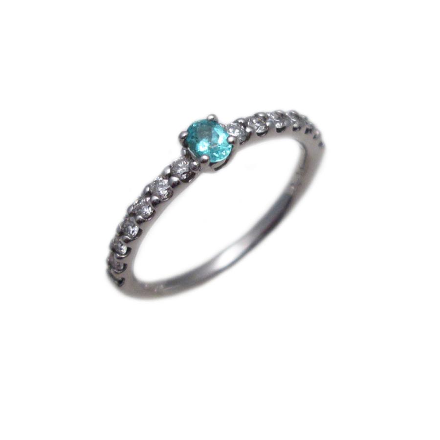 プラチナ パライバ トルマリン リング : Jewellery SHIBATA - 通販