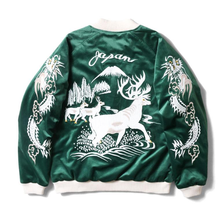 HOUSTON（ヒューストン） 51523 VELVETEEN SOUVENIR JACKET (DEER