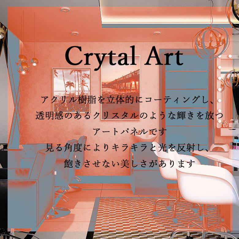 アートフレーム ワイルドキティ 猫 クリスタルピクチャー 額絵