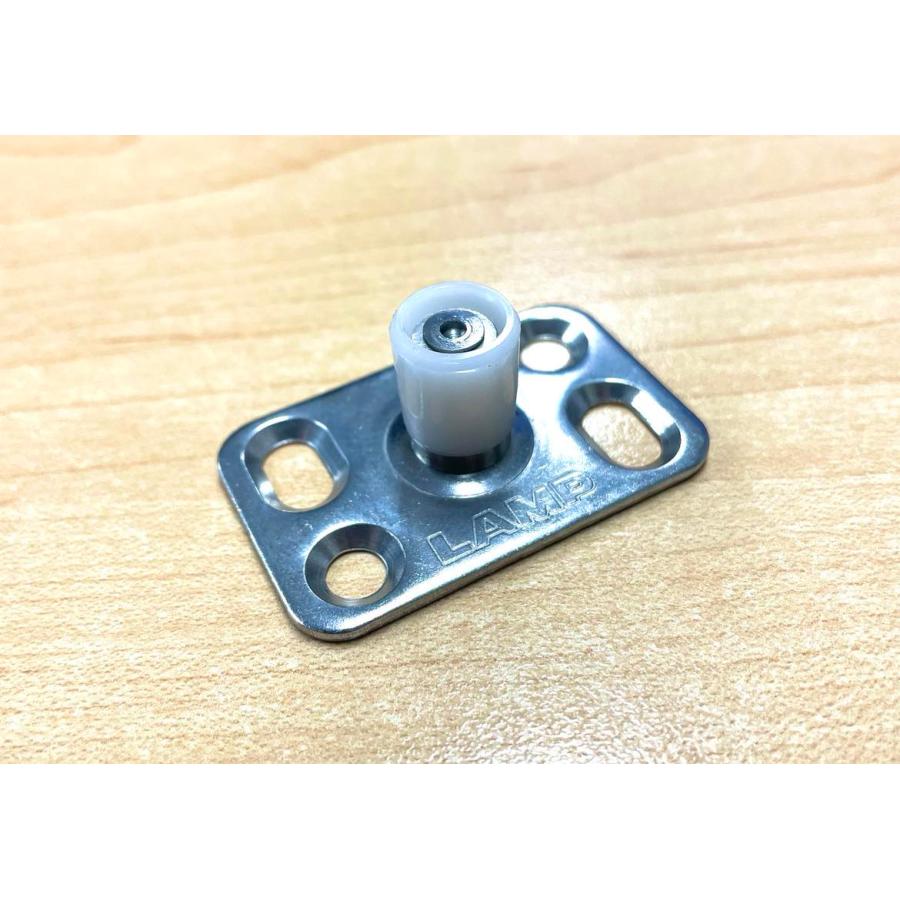 スガツネ工業 ランプ FD50-BGR18 下ガイド（ローラー付） 上吊式引戸