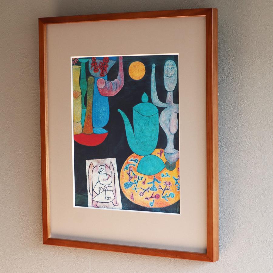 パウル・クレー「無題（最後の静物）」アートポスター（フレーム付き