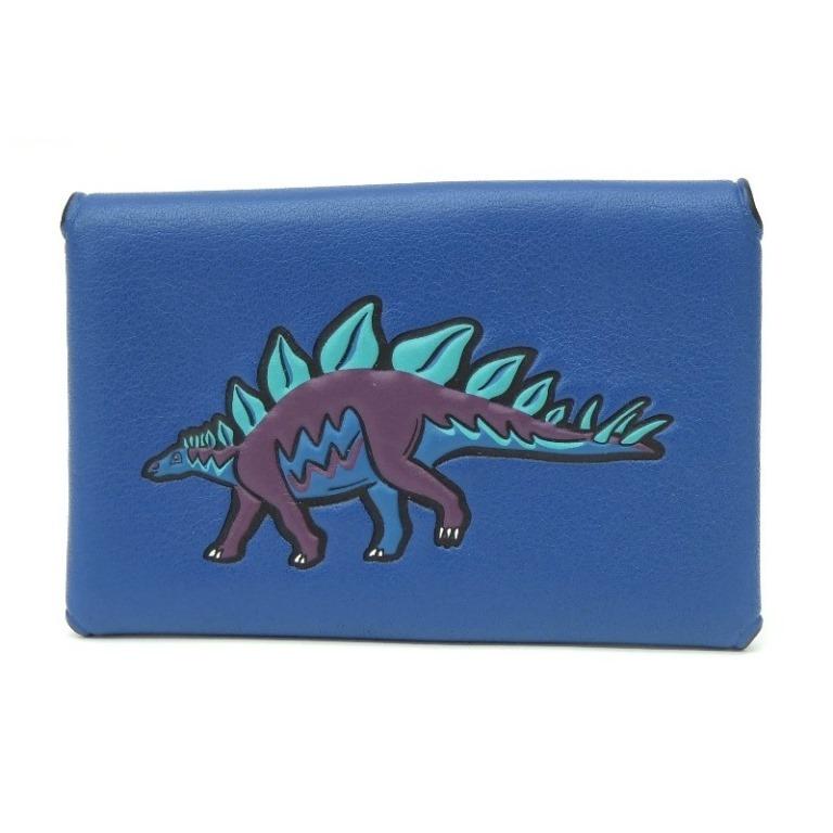COACH（コーチ） カードケース 恐竜 レキシー ステゴザウルス ブルー