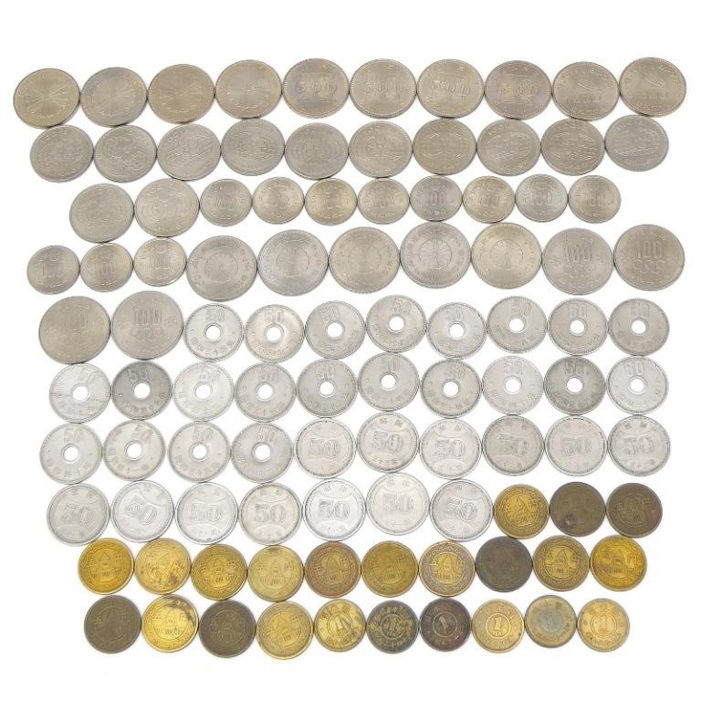 記念硬貨・旧硬貨いろいろ 100枚セット 10種類 10041円分 記念貨幣