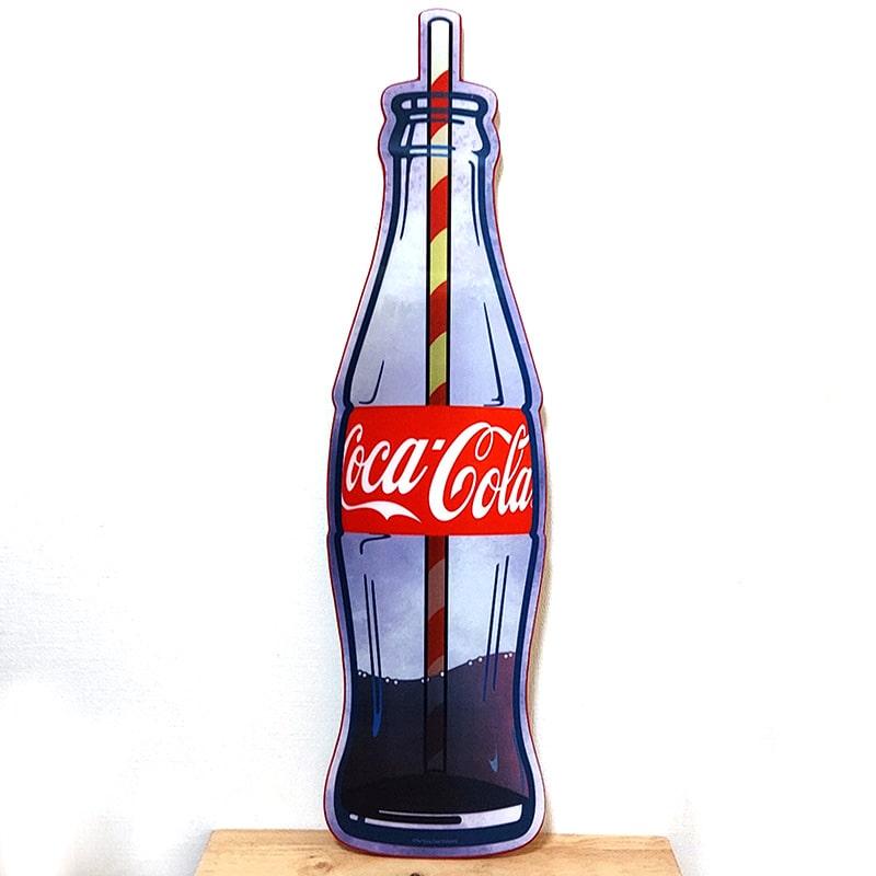 Coca Cola（コカコーラ） 瓶 大型 レンチキュラーサイン アメリカン