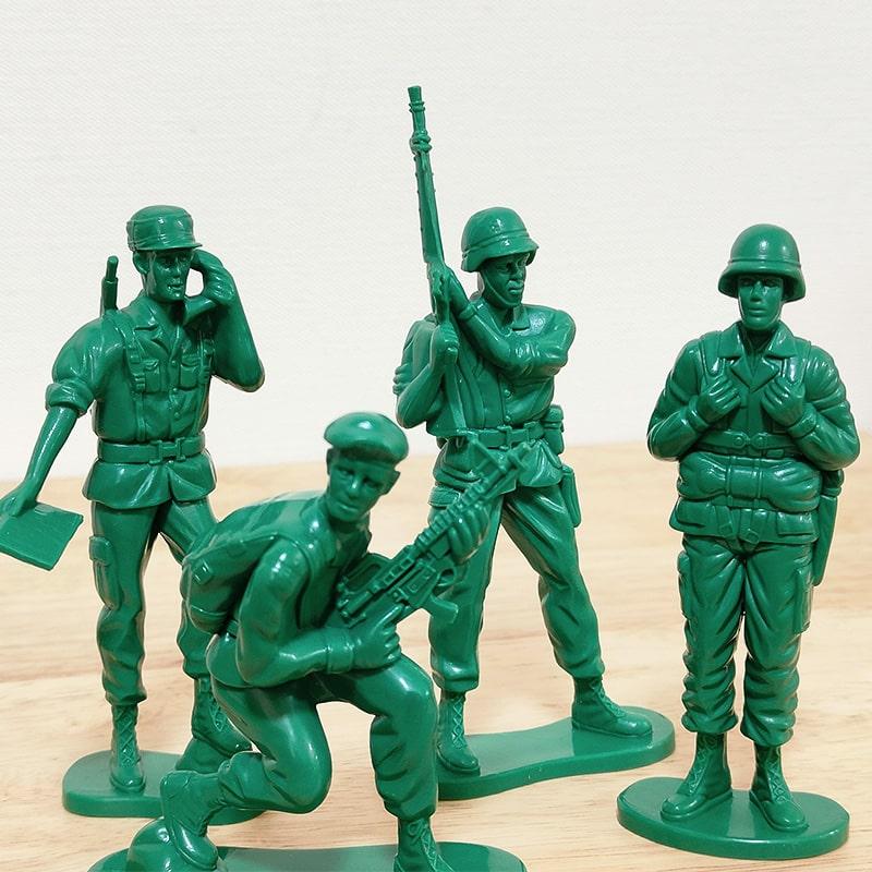 フィギュア ソルジャートイ 8体セット ジャンボソルジャー 兵士