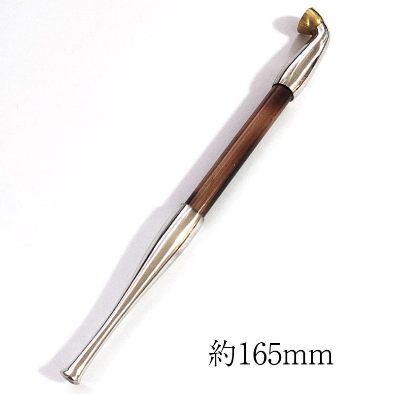 大川煙管 喫煙具 きせる 石州形 TSUGE キセル シルバー 矢竹 ツゲ